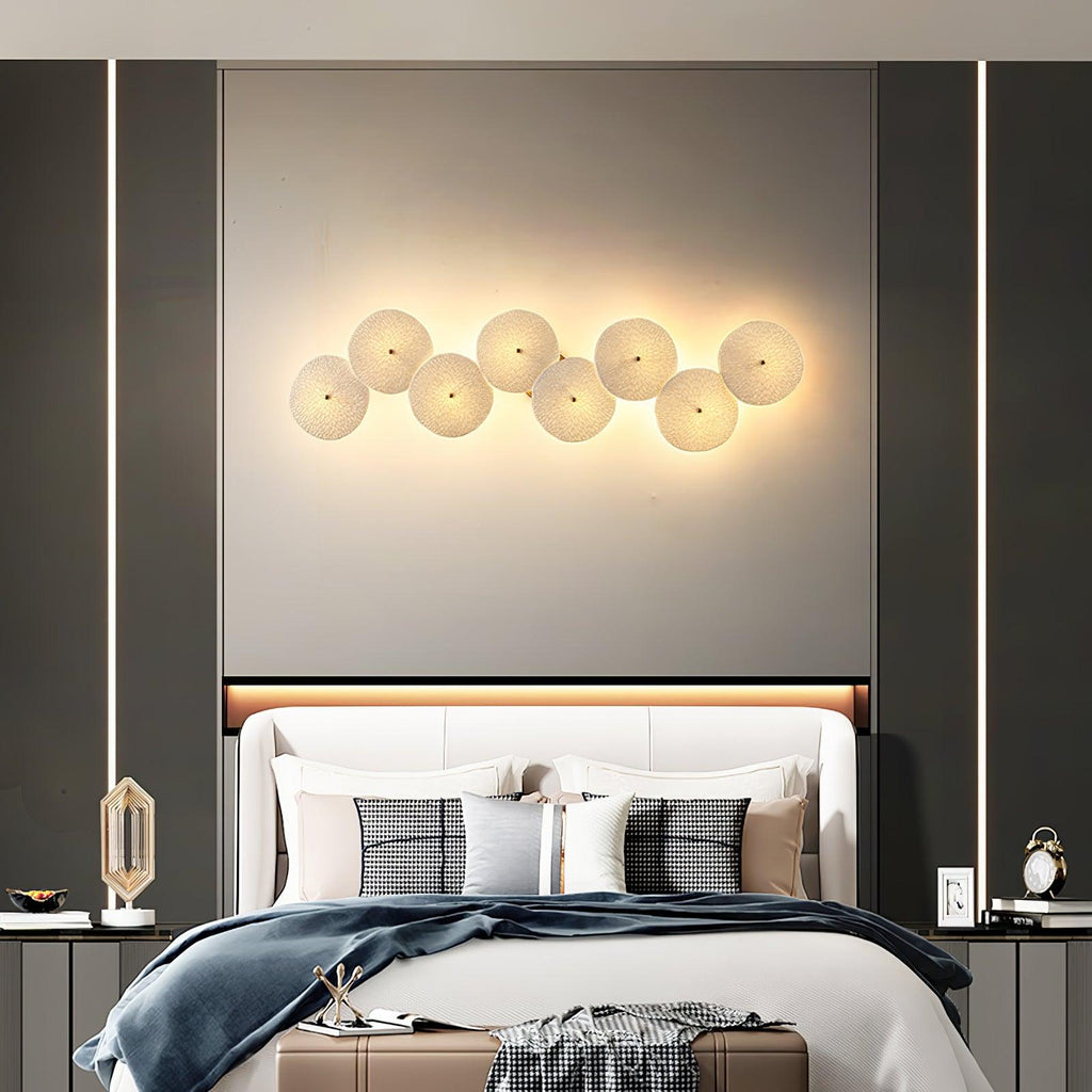 Lotus Petal Wall Light, Hardwired Wall Sconce, detail 5