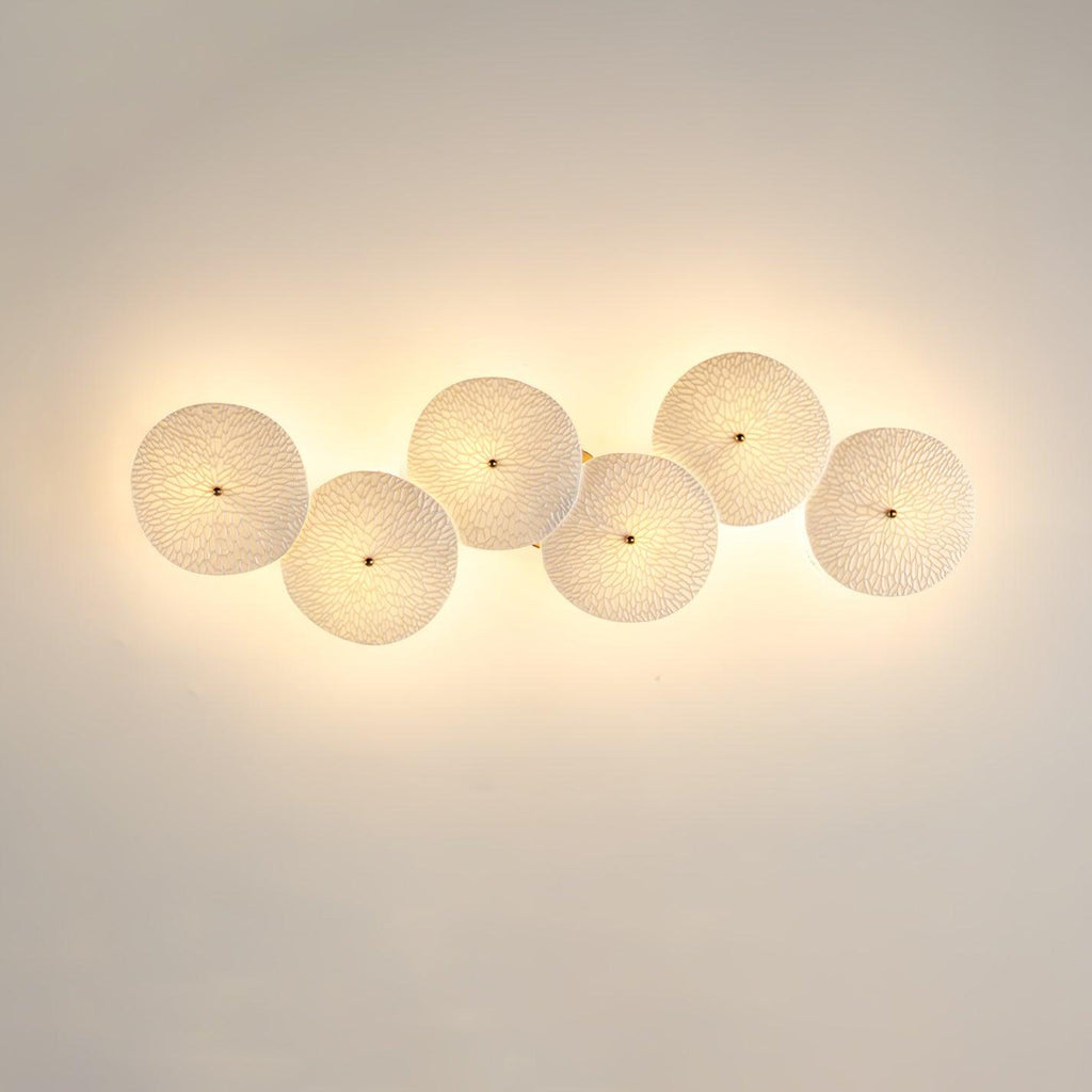 Lotus Petal Wall Light, Hardwired Wall Sconce, detail 9