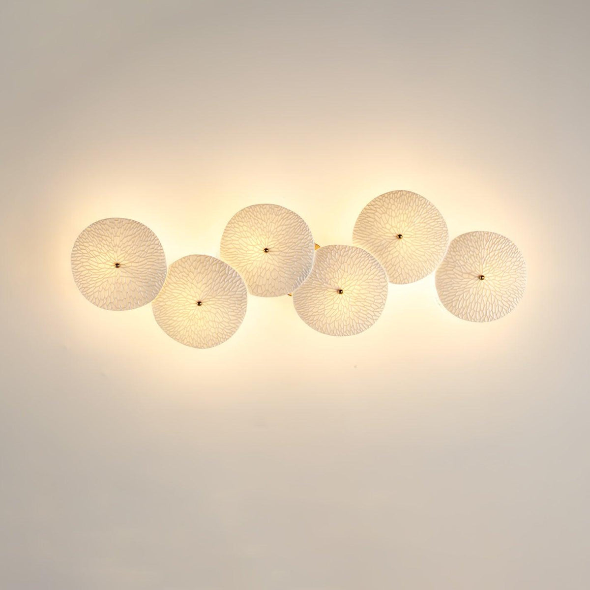 Lotus Petal Wall Light, Hardwired Wall Sconce, detail 9