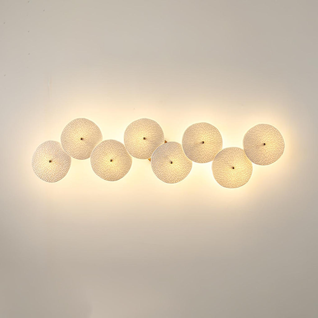 Lotus Petal Wall Light, Hardwired Wall Sconce, detail 11
