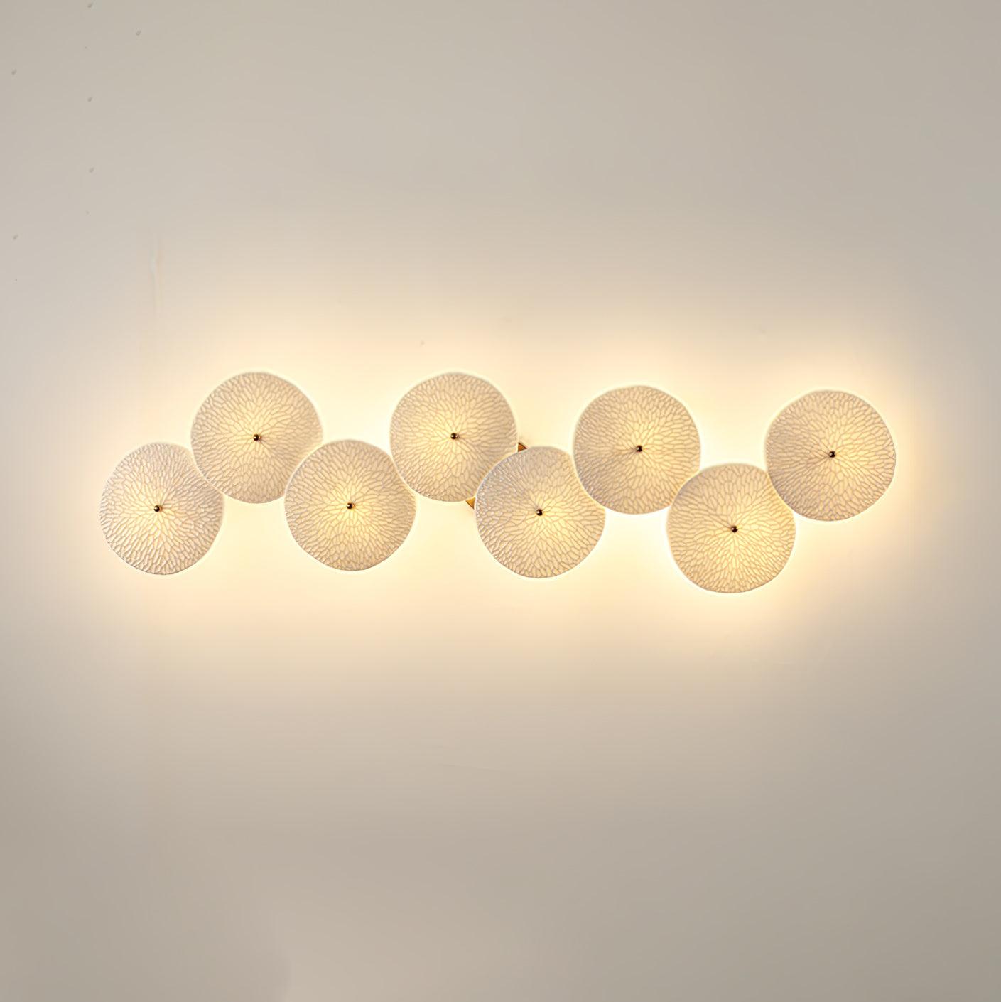 Lotus Petal Wall Light, Hardwired Wall Sconce, detail 11
