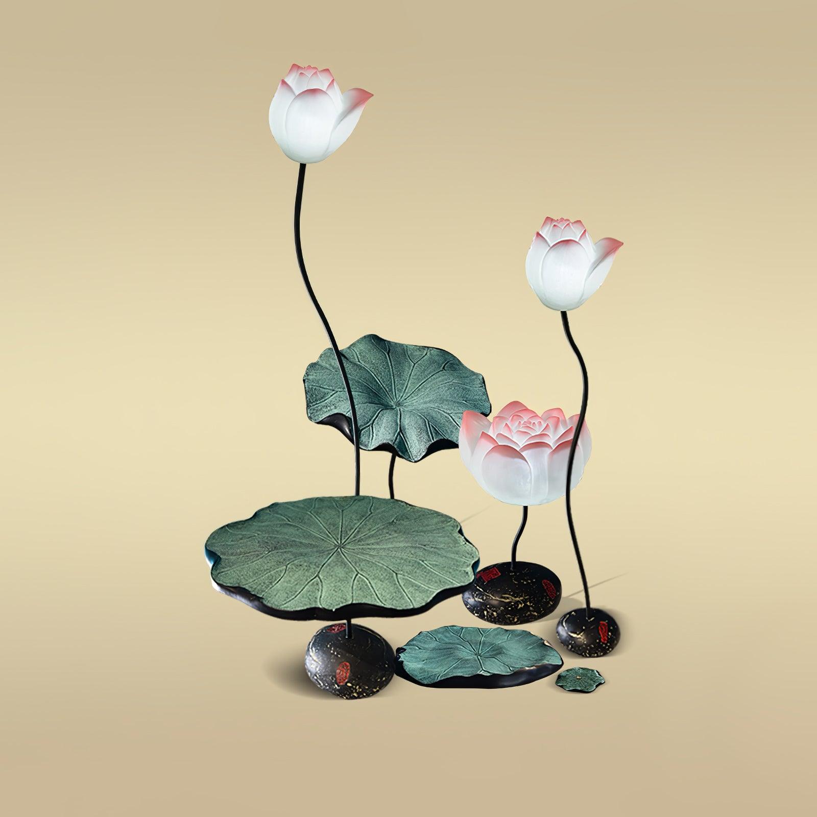 Lotus Floor Light, Floor Lamp, detail 5