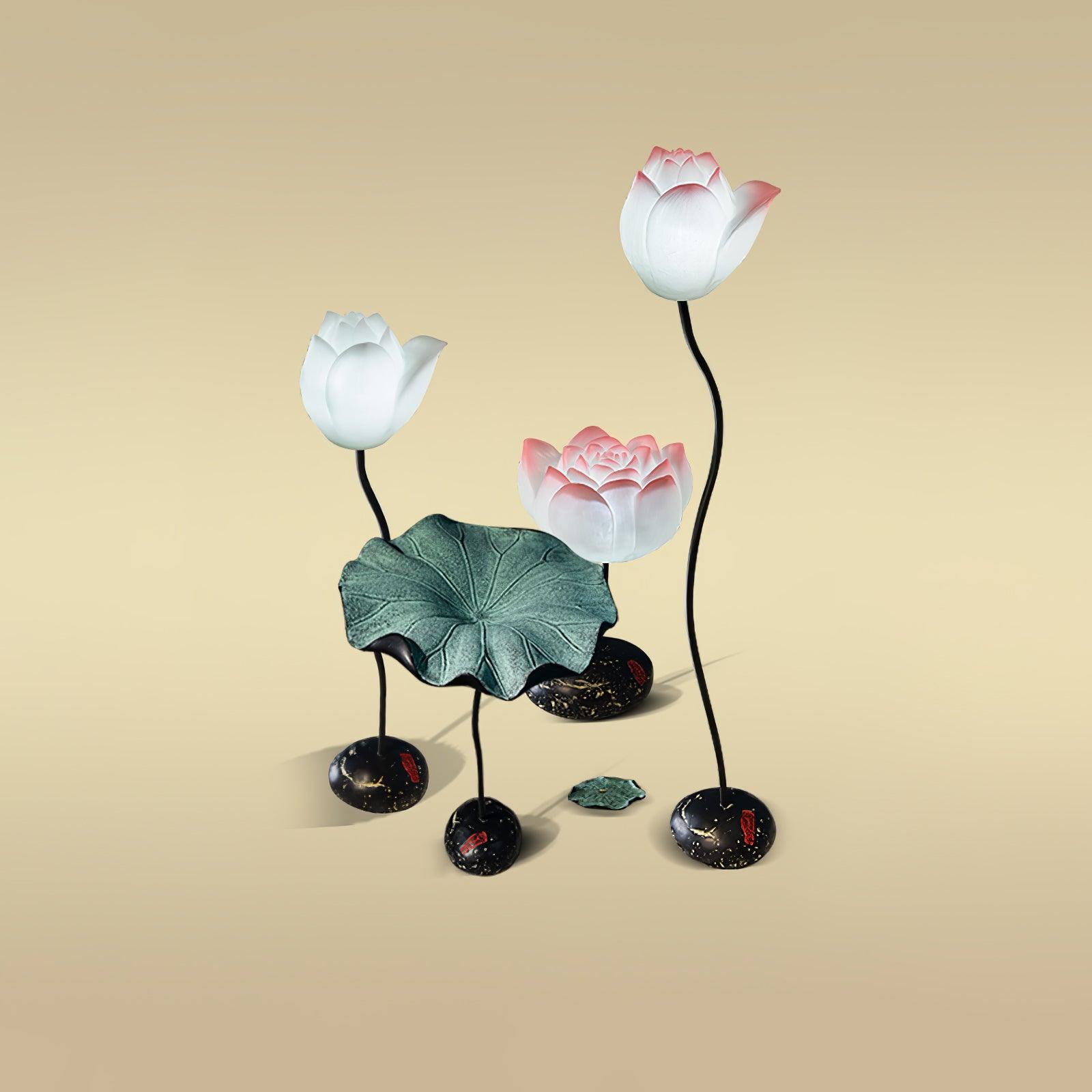 Lotus Floor Light, Floor Lamp, detail 4