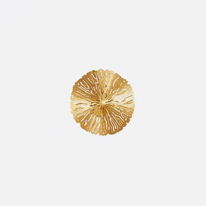 Lotus Leaf Wall Light - Model F: W 12.2 x H 30.3 Stainless steel, Hardwired Wall Sconce, detail 24