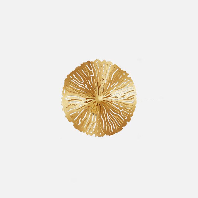 Lotus Leaf Wall Light - Model F: W 12.2 x H 30.3 Stainless steel, Hardwired Wall Sconce, detail 25