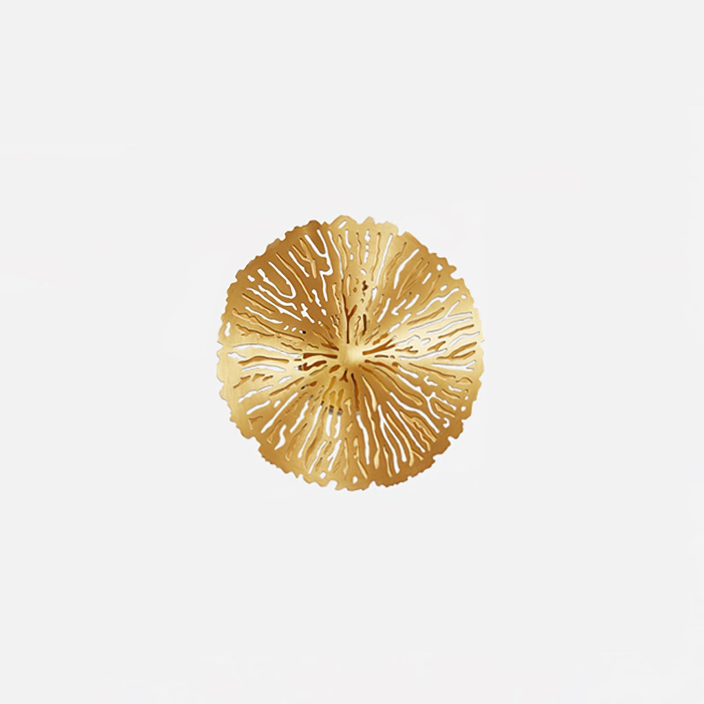 Lotus Leaf Wall Light - Model F: W 12.2 x H 30.3 Stainless steel, Hardwired Wall Sconce, detail 52
