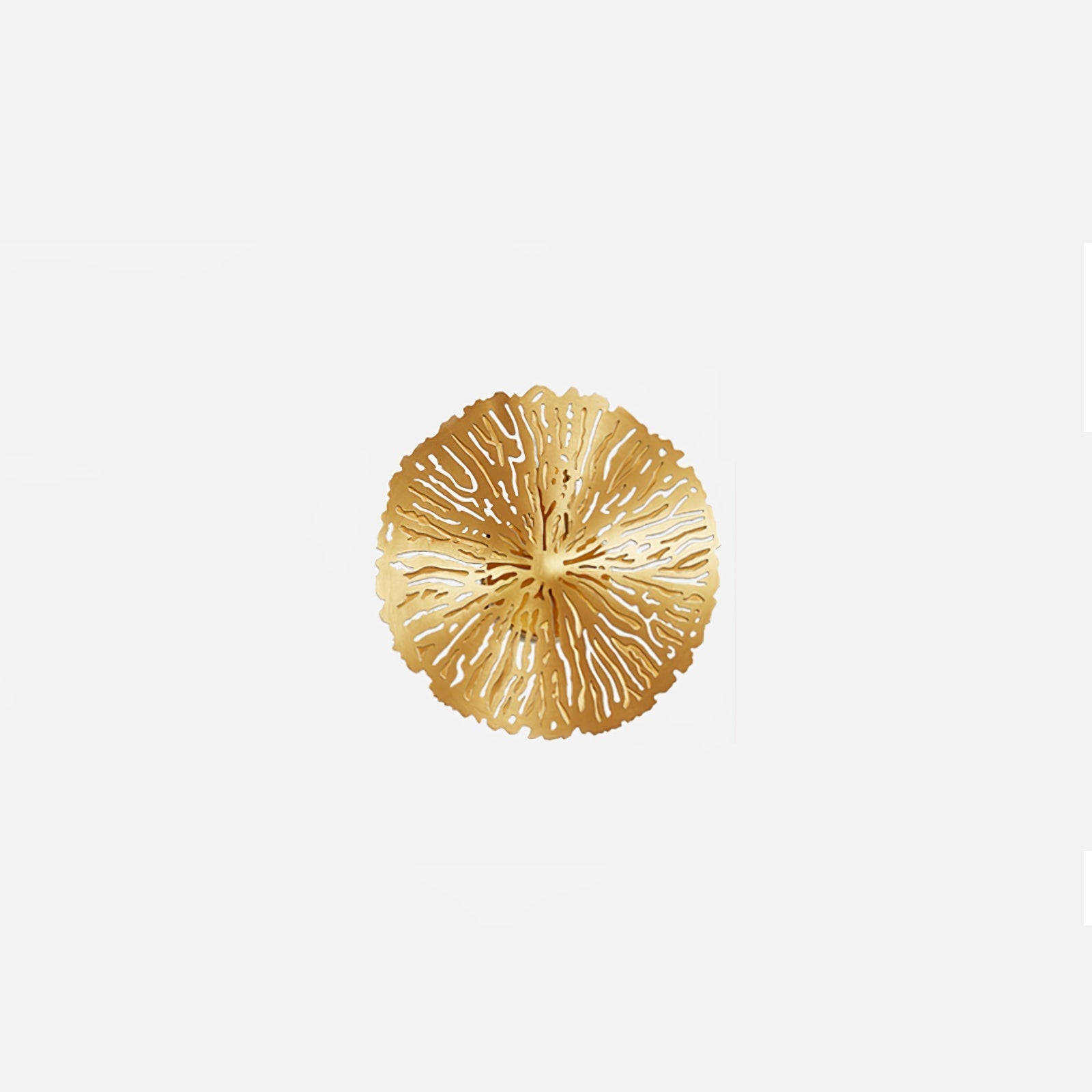 Lotus Leaf Wall Light - Model F: W 12.2 x H 30.3 Stainless steel, Hardwired Wall Sconce, detail 53