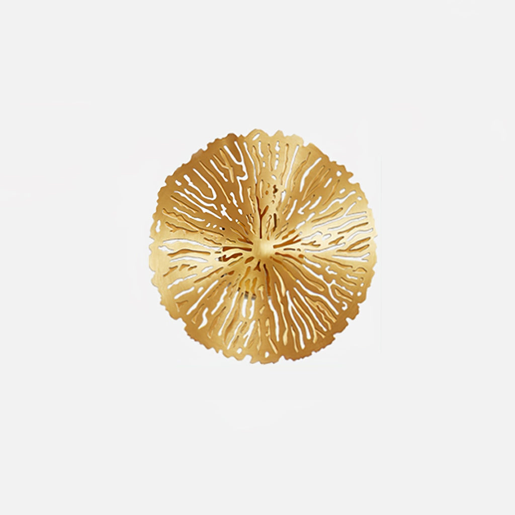 Lotus Leaf Wall Light - Model F: W 12.2 x H 30.3 Stainless steel, Hardwired Wall Sconce, detail 55