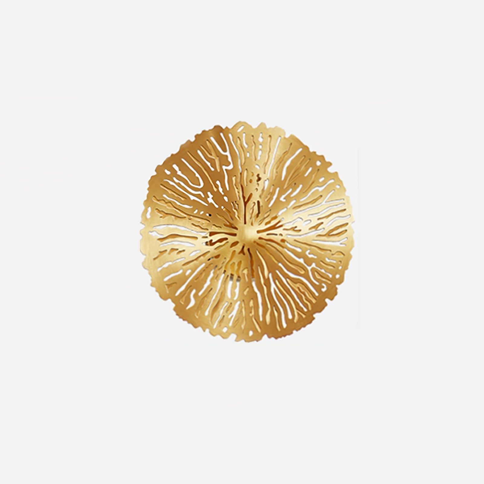Lotus Leaf Wall Light - Model F: W 12.2 x H 30.3 Stainless steel, Hardwired Wall Sconce, detail 55
