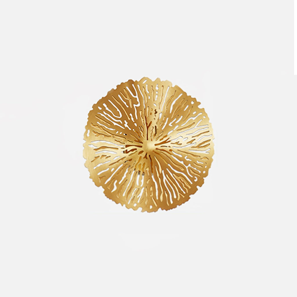 Lotus Leaf Wall Light - Model F: W 12.2 x H 30.3 Stainless steel, Hardwired Wall Sconce, detail 56