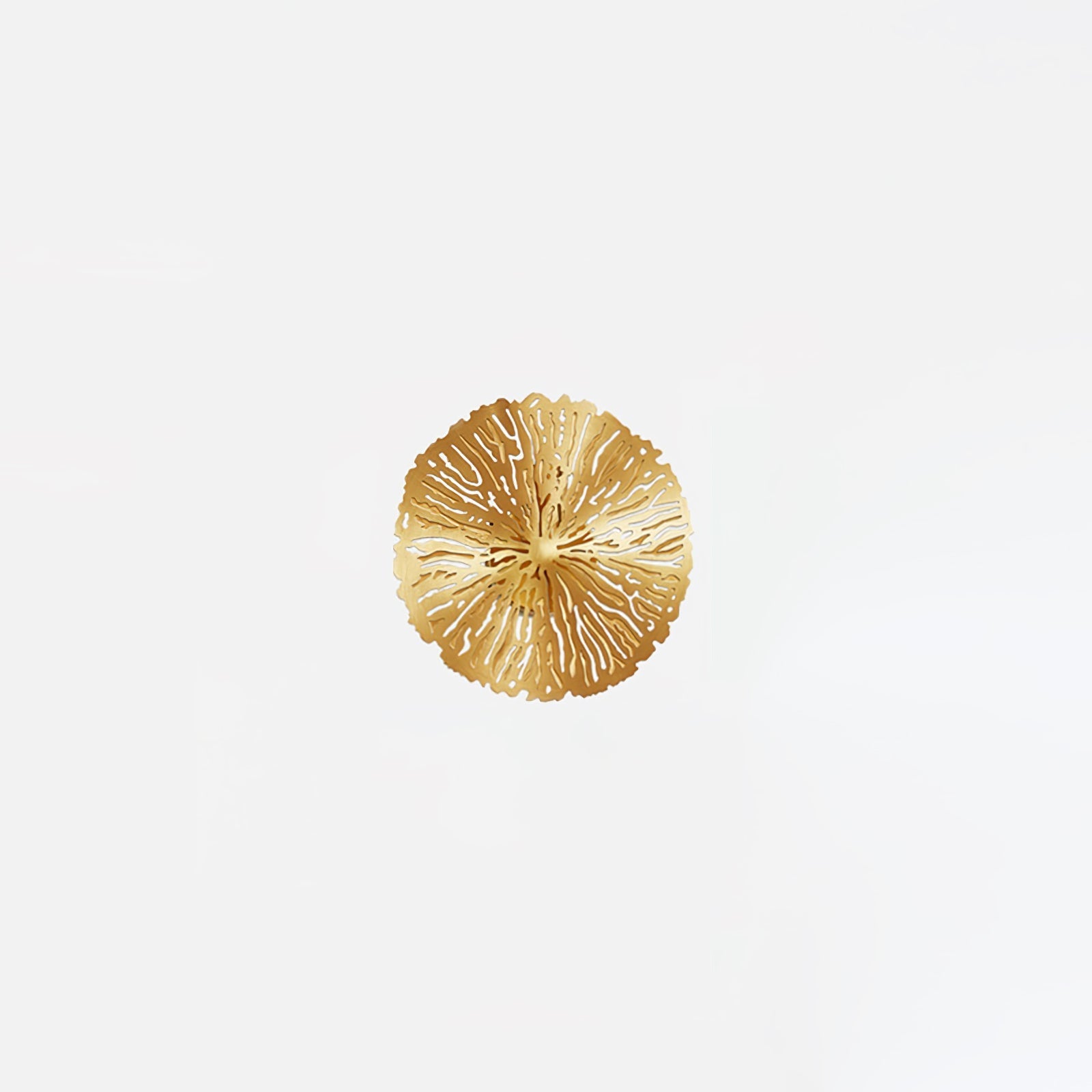 Lotus Leaf Wall Light - Model F: W 12.2 x H 30.3 Stainless steel, Hardwired Wall Sconce, detail 59