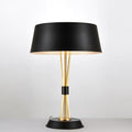Lowrider Table Light, Bedside Table Lamp, Metal, ∅ 13.7″ x H 18.8″
