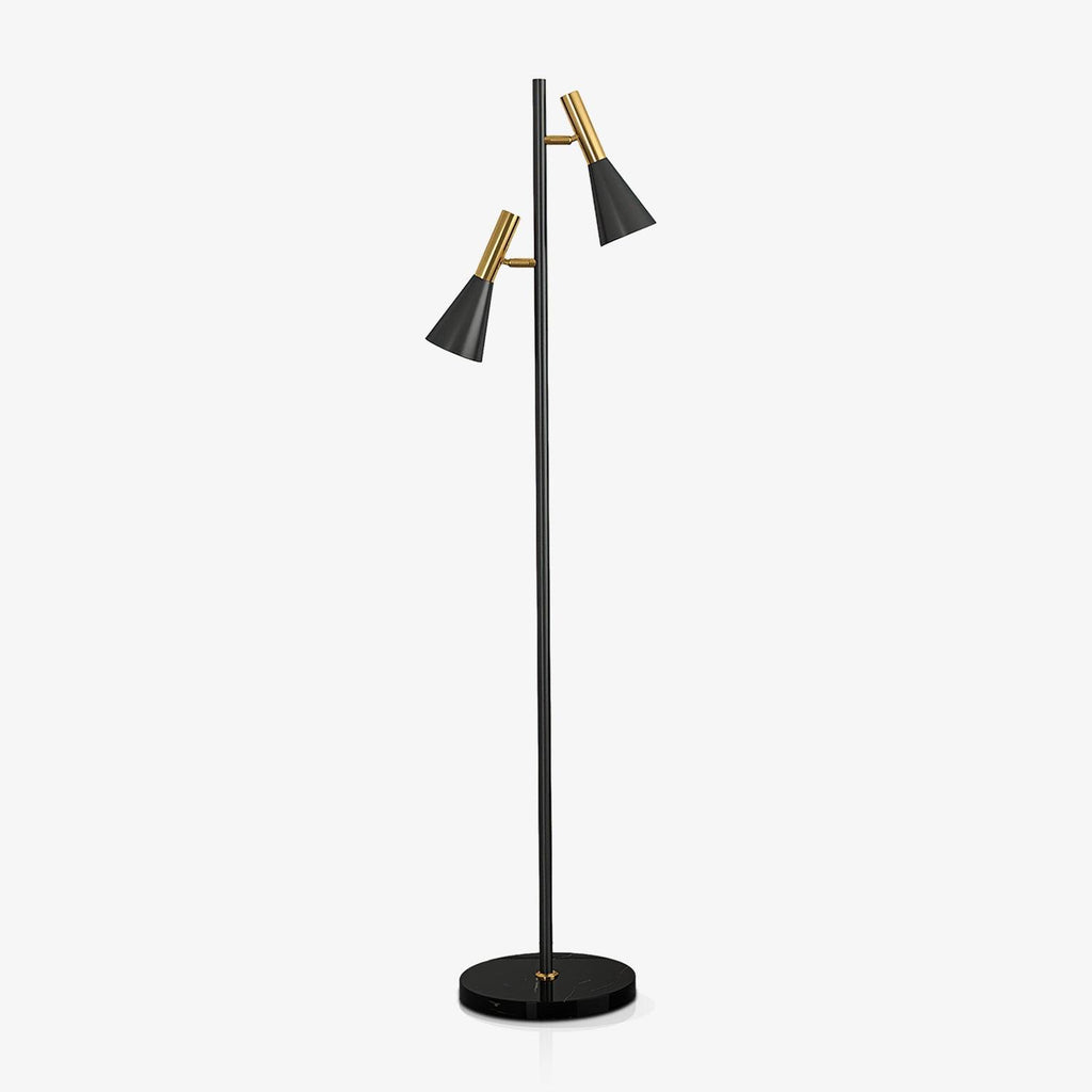 Lron Mouth Floor Light, Floor Lamp, Metal, ∅ 10.6″ x H 60.6″