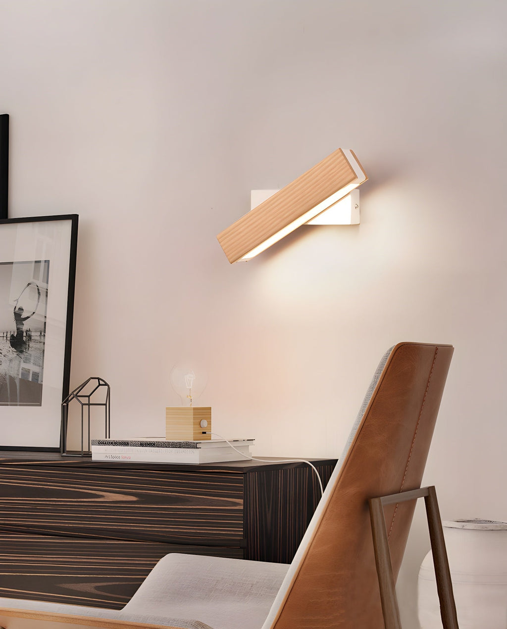 Luca Angle Sconce Wall Light, Hardwired Wall Sconce, detail 6