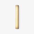 Lucent Pillar Wall Light, Hardwired Wall Sconce, Alabaster, L 8cm x W 8cm x H 40cm