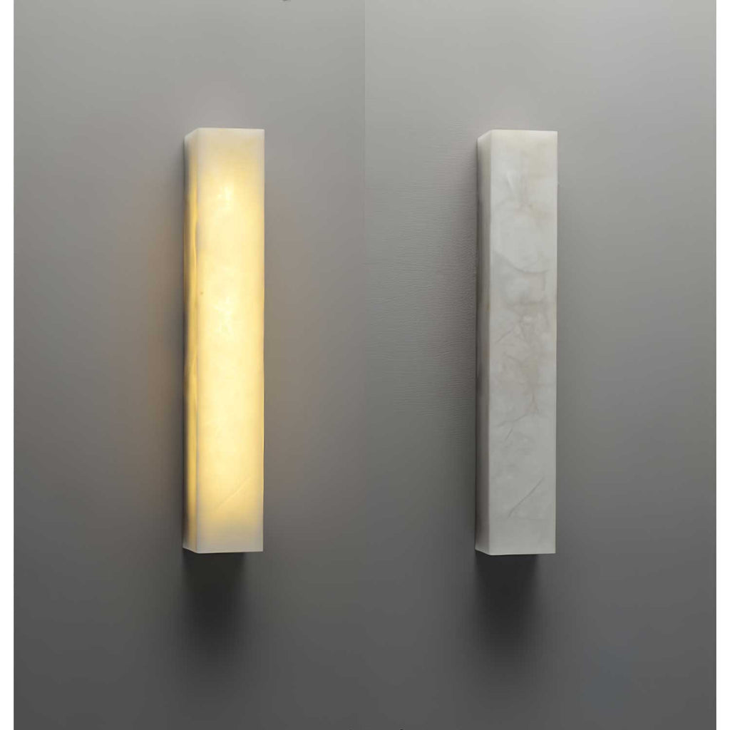 Lucent Pillar Wall Light, Hardwired Wall Sconce, detail 3