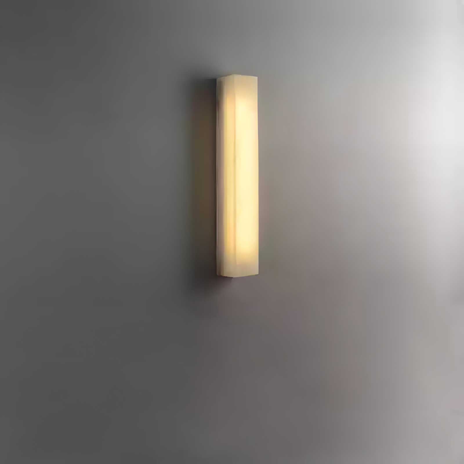 Lucent Pillar Wall Light, Hardwired Wall Sconce, detail 4