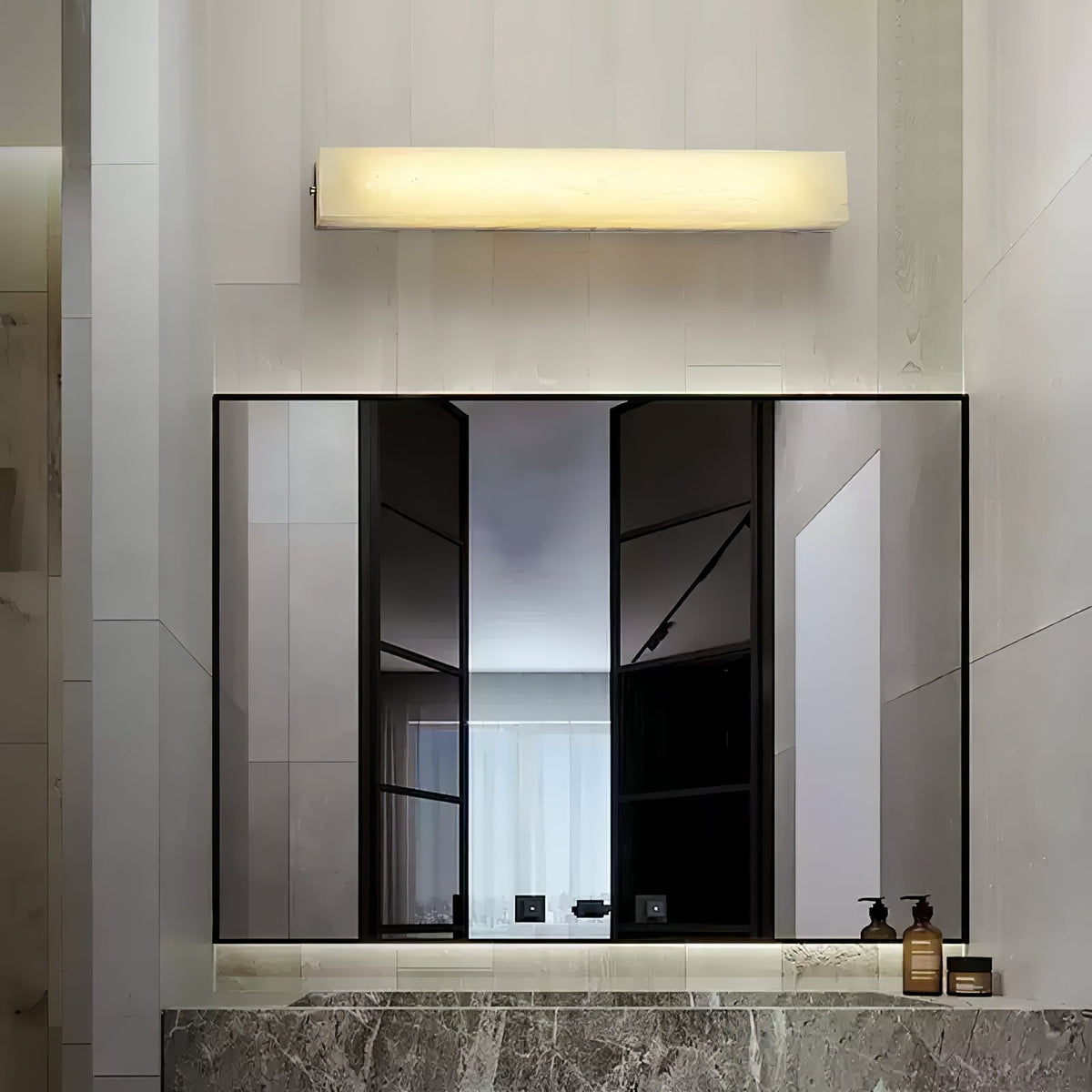Lucent Pillar Wall Light, Hardwired Wall Sconce, detail 18