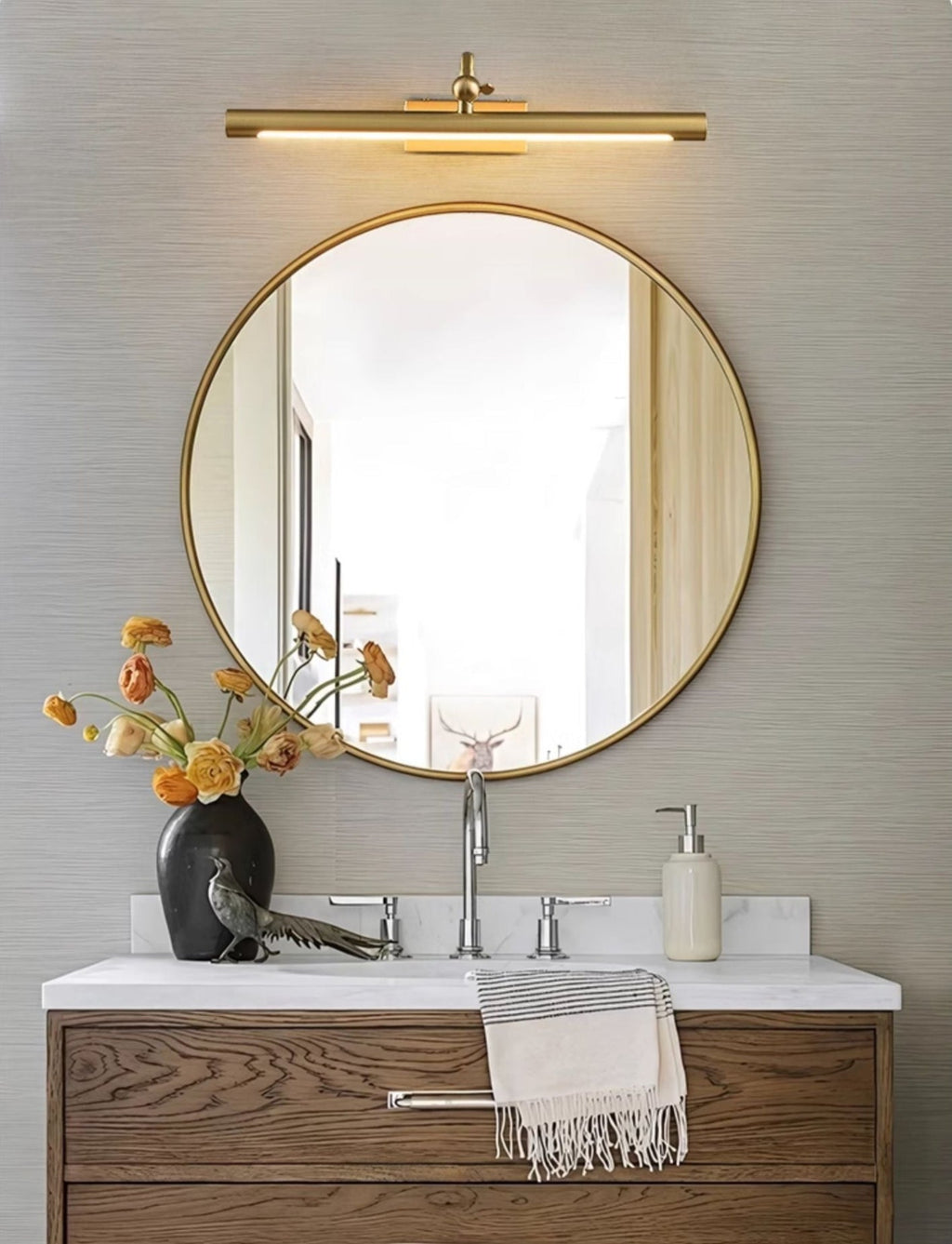 Lucent Vanity Wall Fixture, Bathroom Vanity Light, detail 6