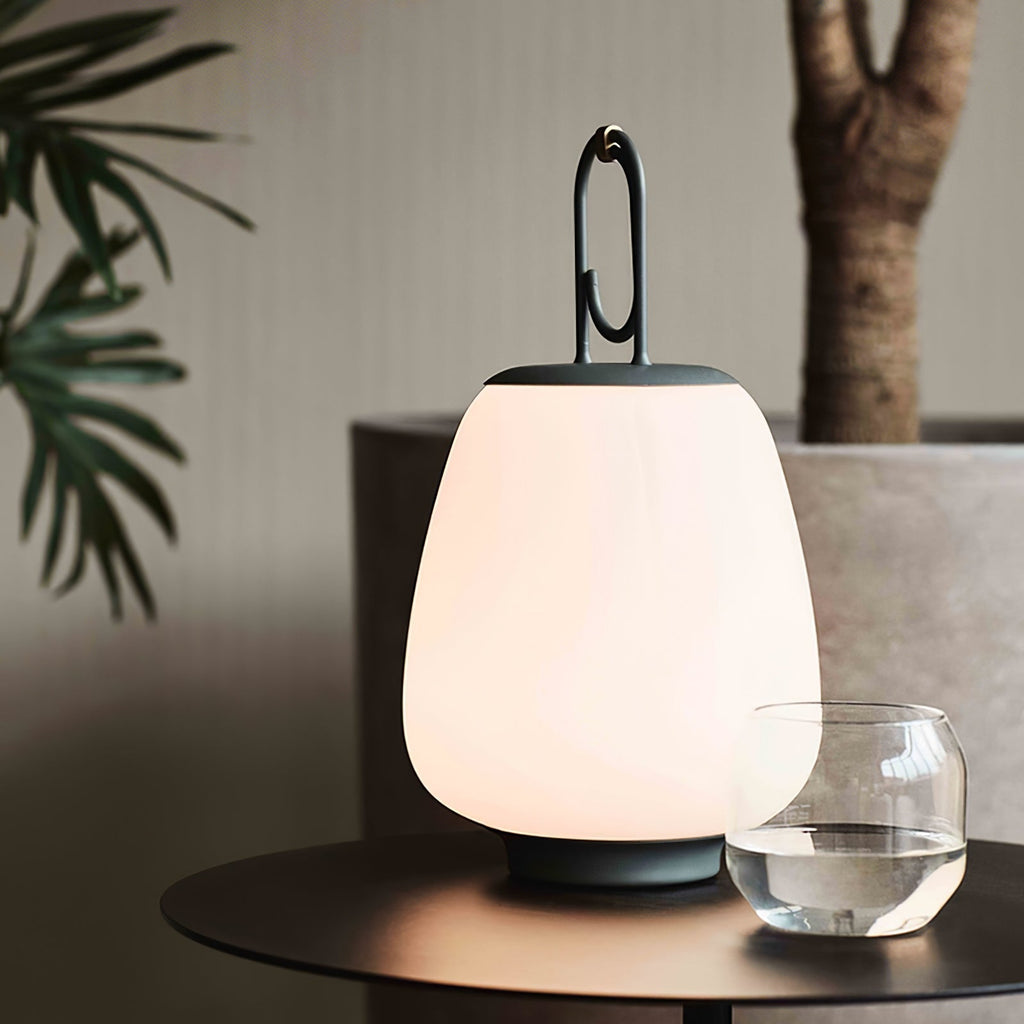 Lucia Lantern Table Light 6.3", Bedside Table Lamp, detail 2