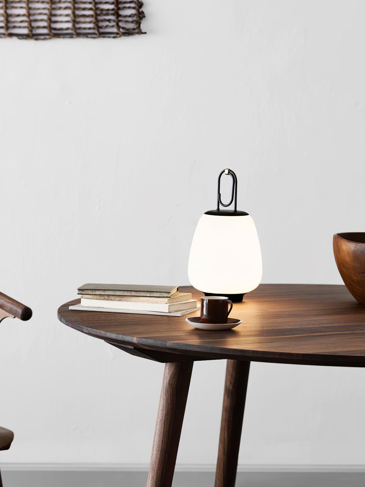 Lucia Lantern Table Light 6.3", Bedside Table Lamp, detail 16