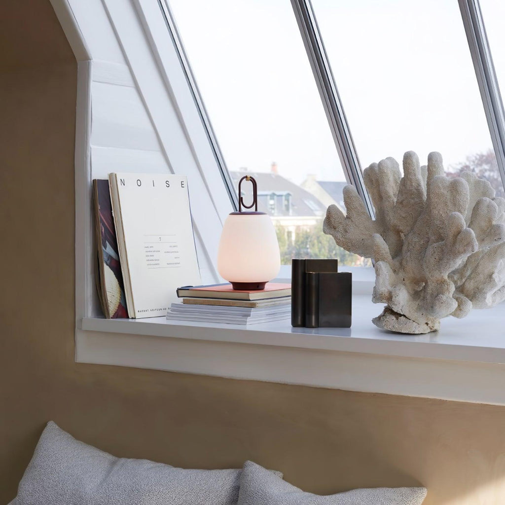 Lucia Lantern Table Light 6.3", Bedside Table Lamp, detail 11