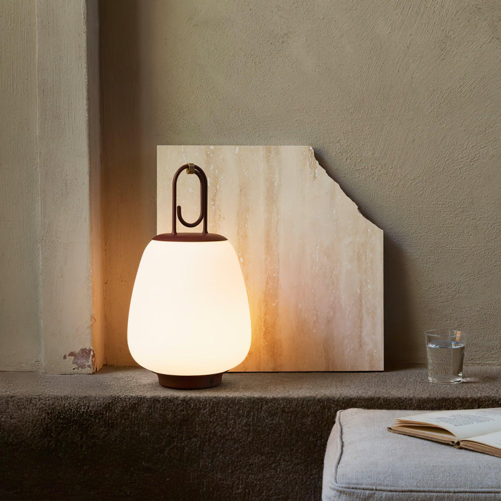 Lucia Lantern Table Light 6.3", Bedside Table Lamp, detail 10