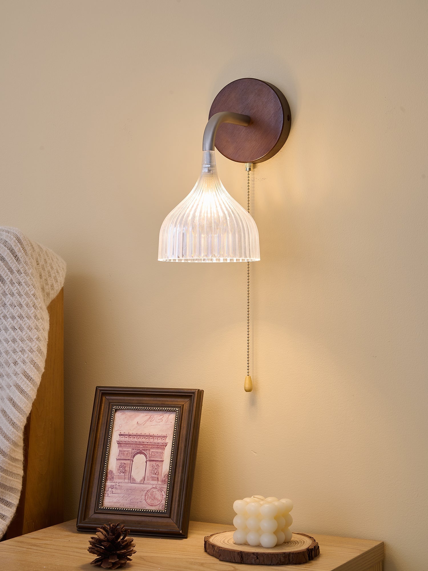 Lucina Wall Light, Hardwired Wall Sconce, detail 17