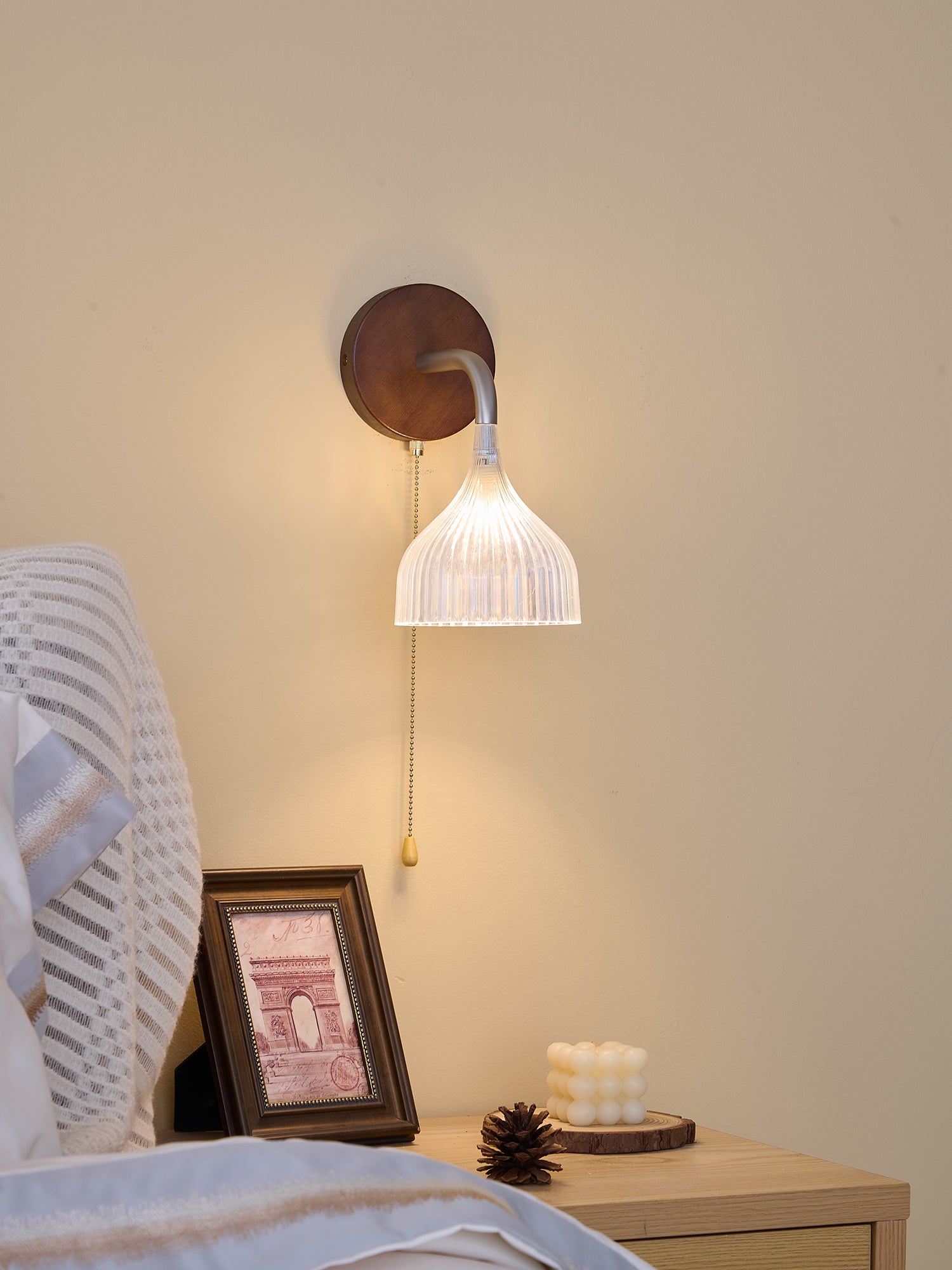 Lucina Wall Light, Hardwired Wall Sconce, detail 18