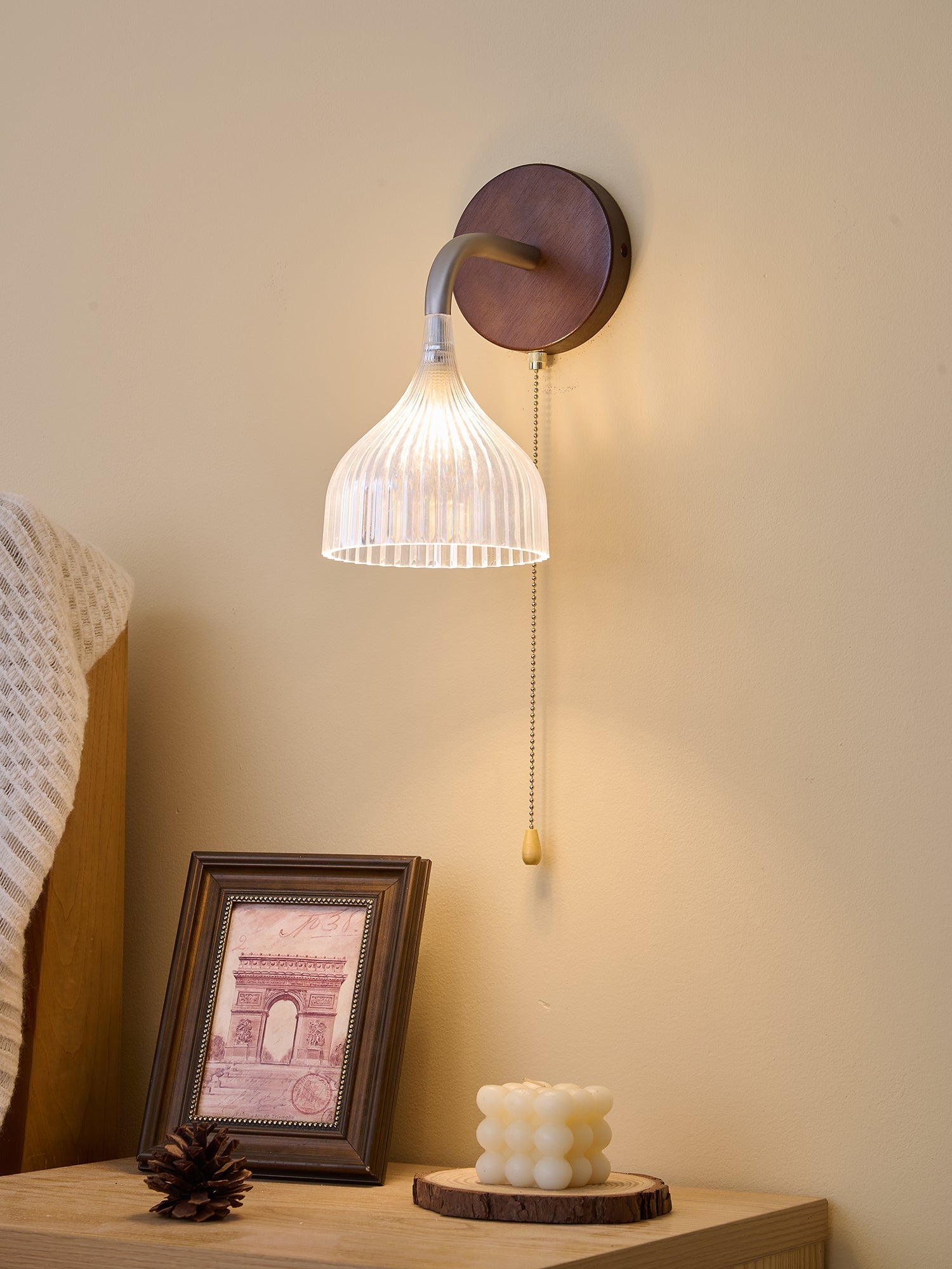 Lucina Wall Light, Hardwired Wall Sconce, detail 19