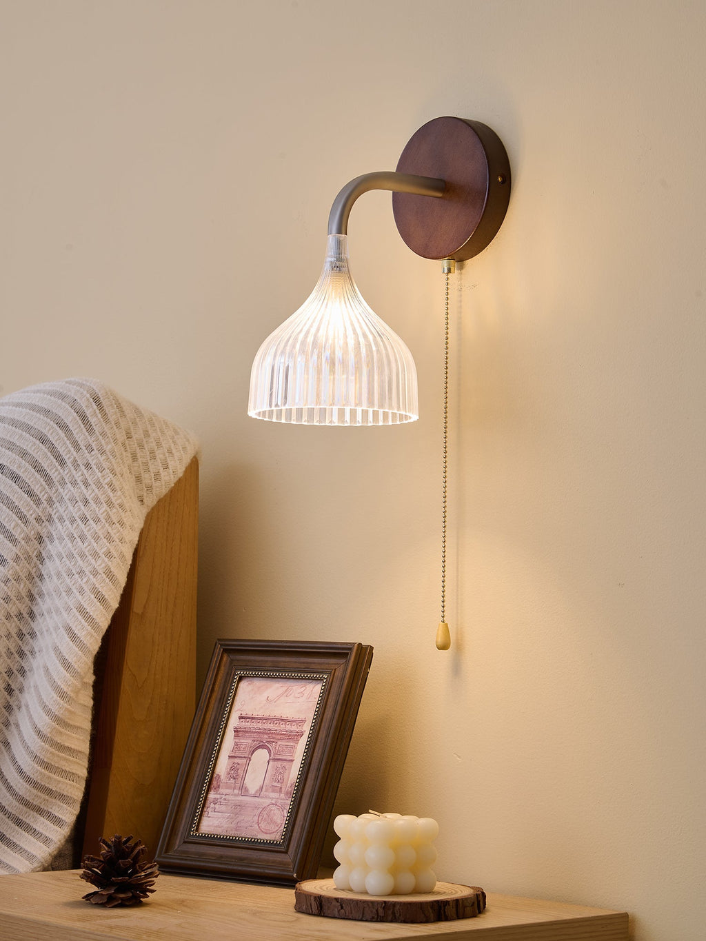 Lucina Wall Light, Hardwired Wall Sconce, detail 20
