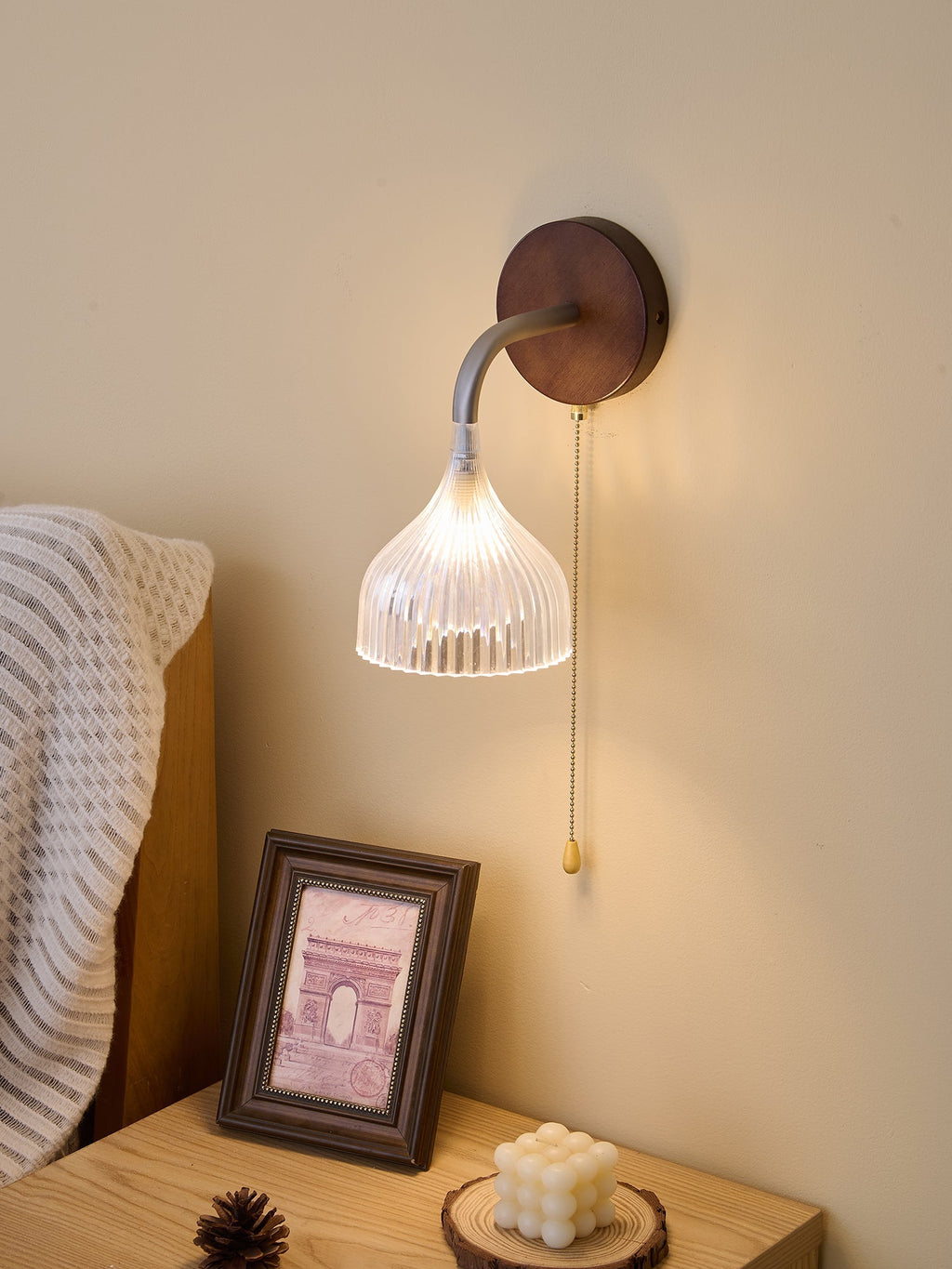 Lucina Wall Light, Hardwired Wall Sconce, detail 21