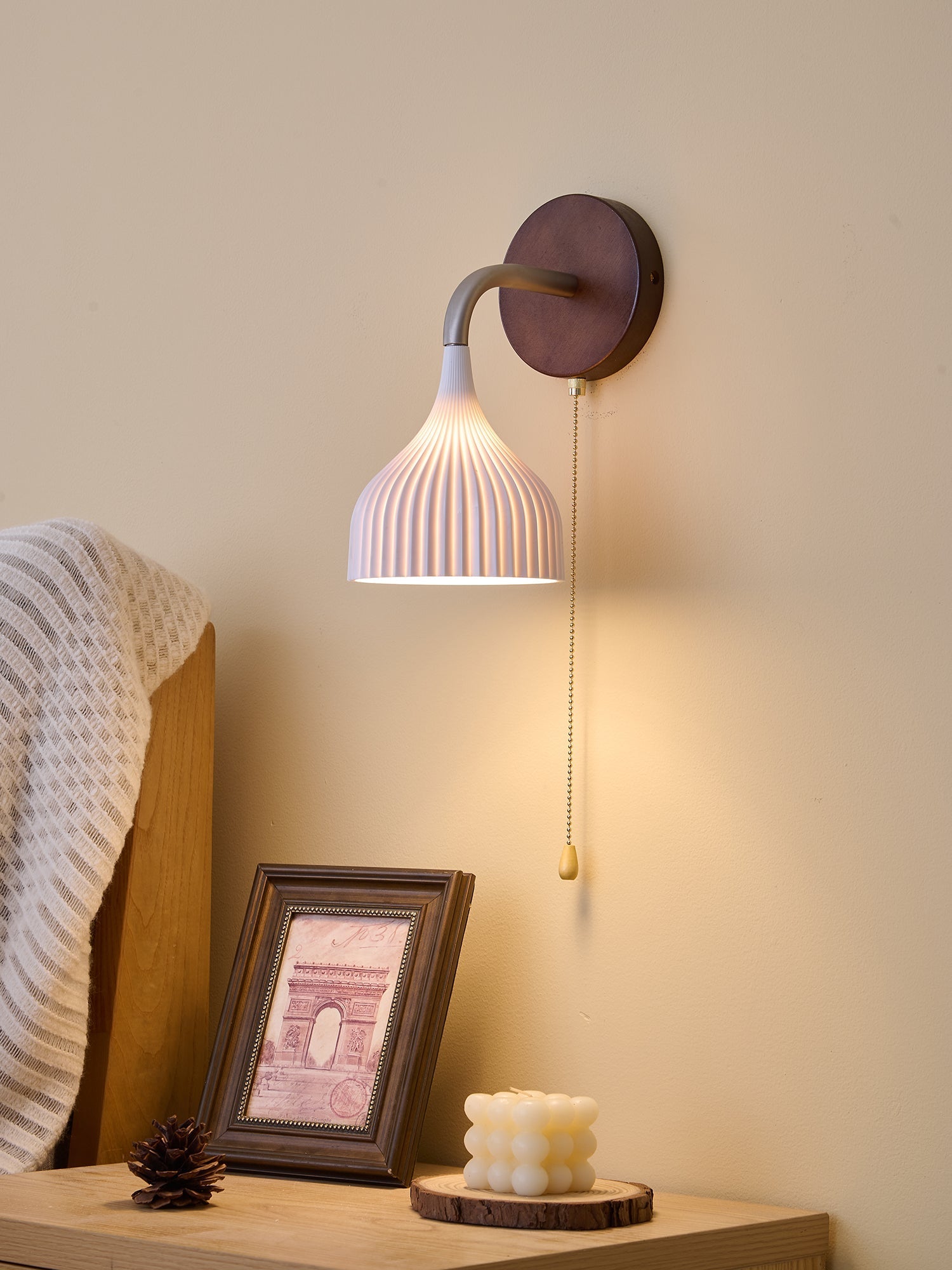 Lucina Wall Light, Hardwired Wall Sconce, detail 23