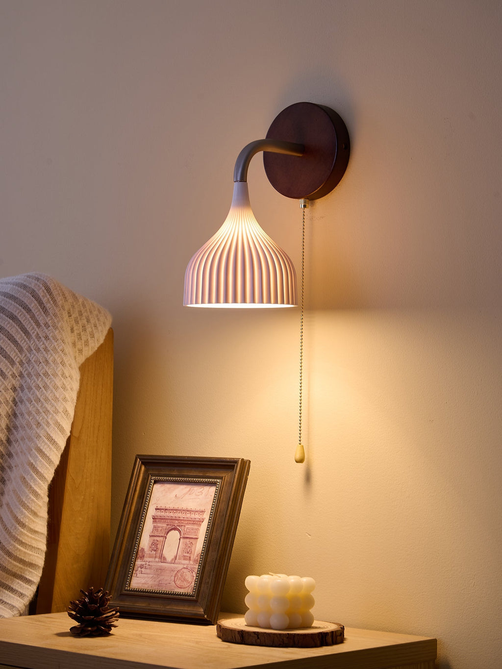 Lucina Wall Light, Hardwired Wall Sconce, detail 25
