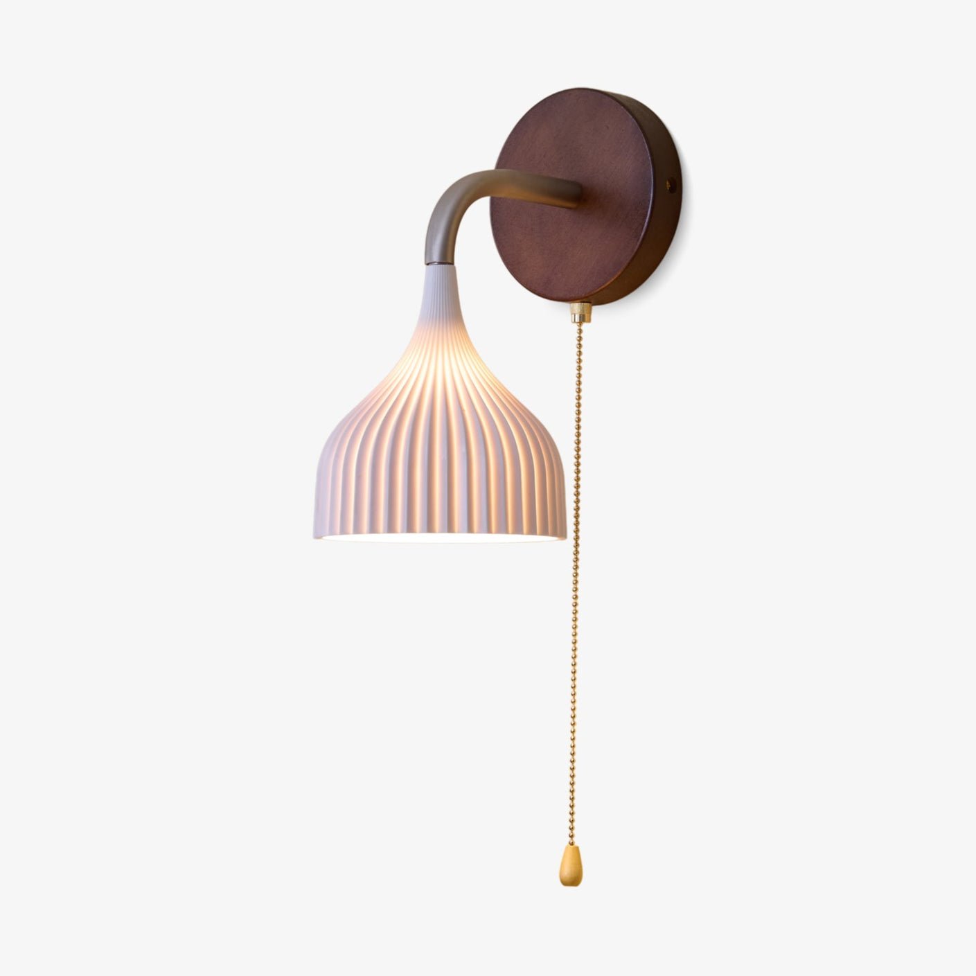 Lucina Wall Light, Hardwired Wall Sconce, Metal, Dia 14cm x W 20cm x H 17cm