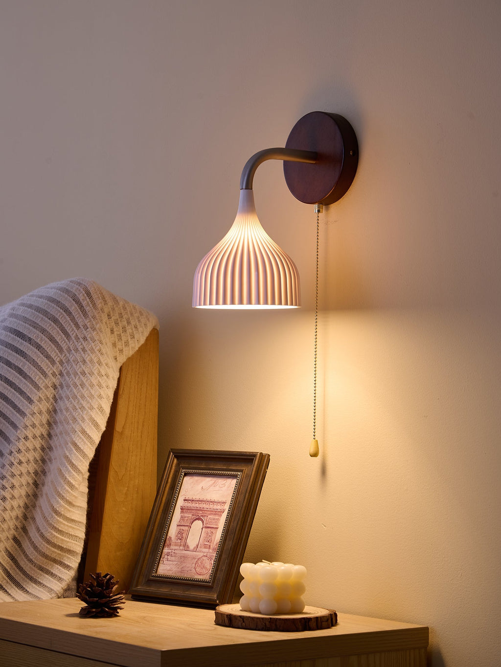 Lucina Wall Light, Hardwired Wall Sconce, detail 26