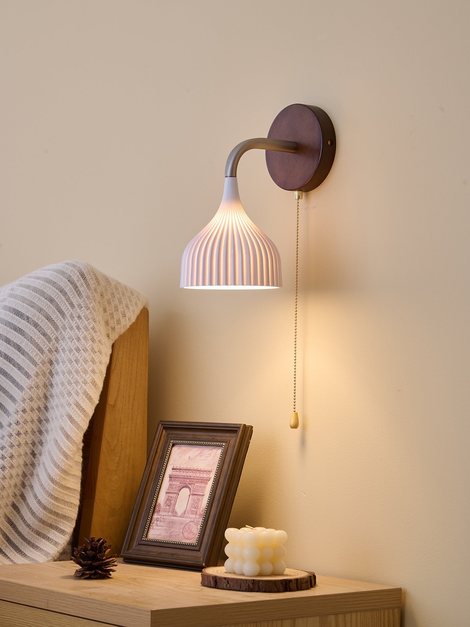 Lucina Wall Light, Hardwired Wall Sconce, detail 27