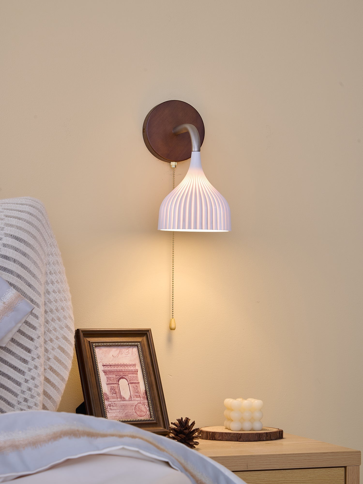 Lucina Wall Light, Hardwired Wall Sconce, detail 28
