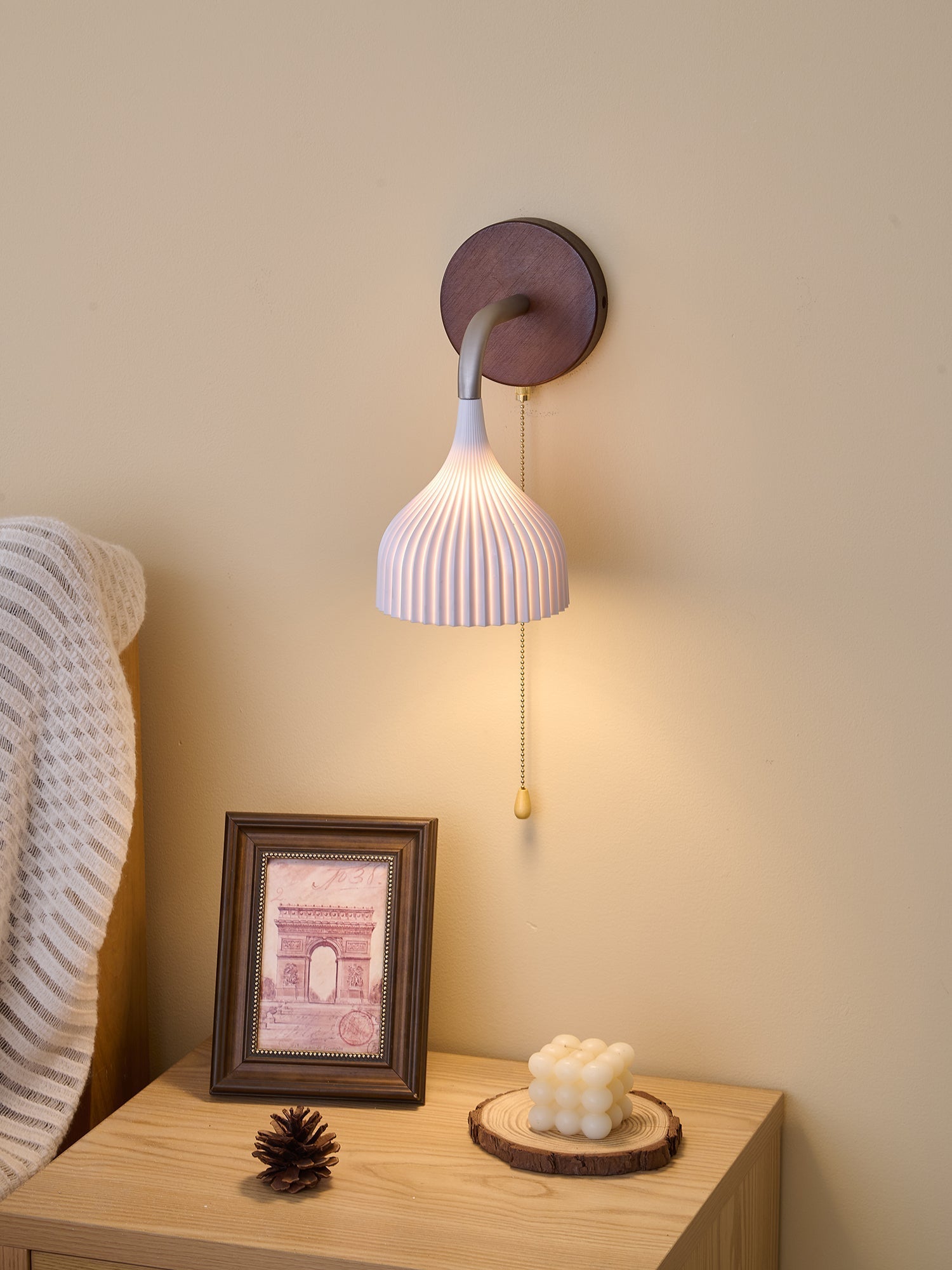 Lucina Wall Light, Hardwired Wall Sconce, detail 30