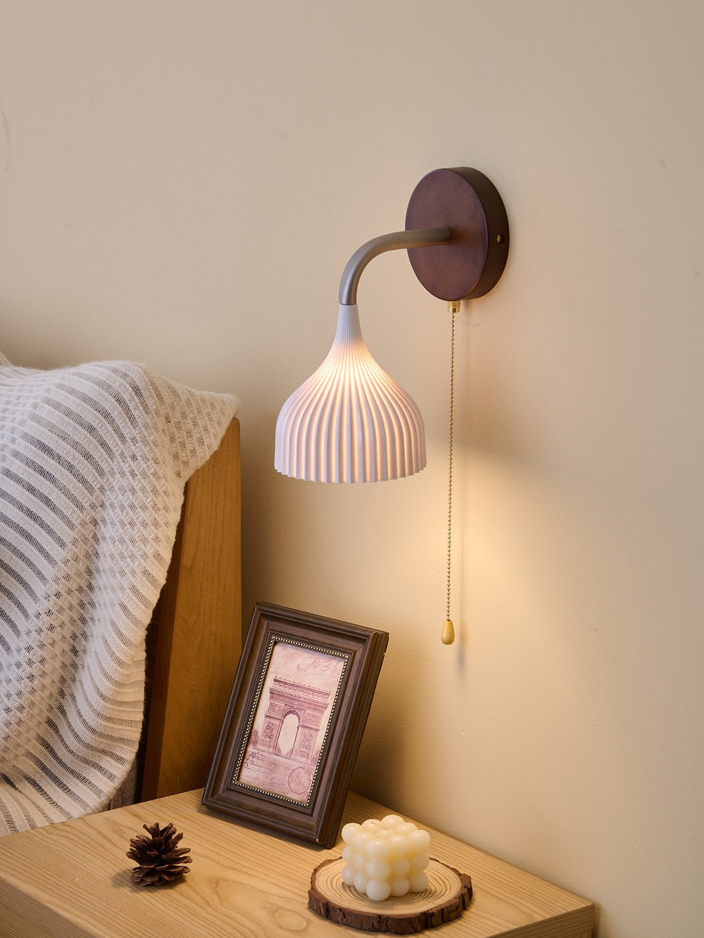 Lucina Wall Light, Hardwired Wall Sconce, detail 31