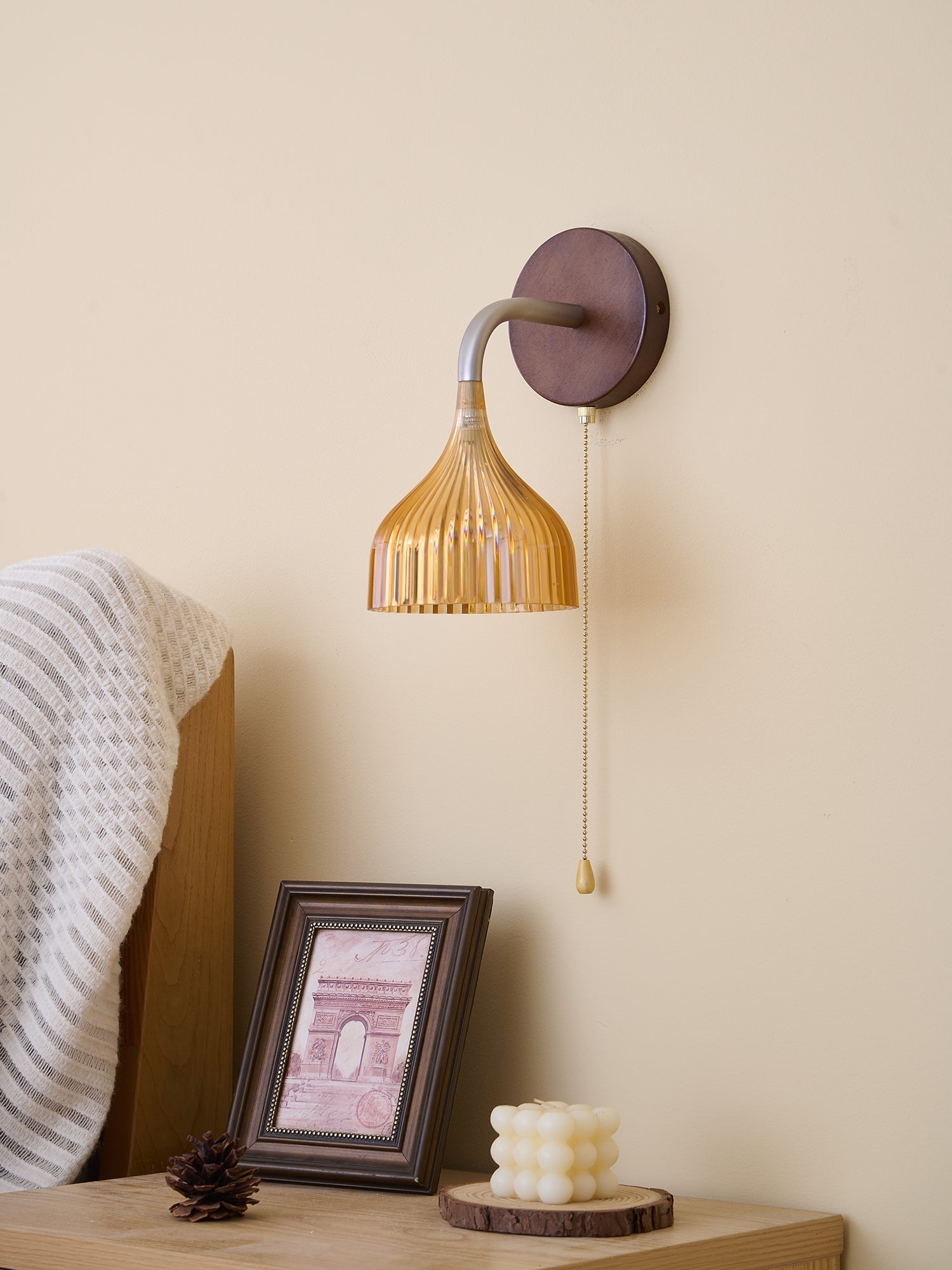 Lucina Wall Light, Hardwired Wall Sconce, detail 32