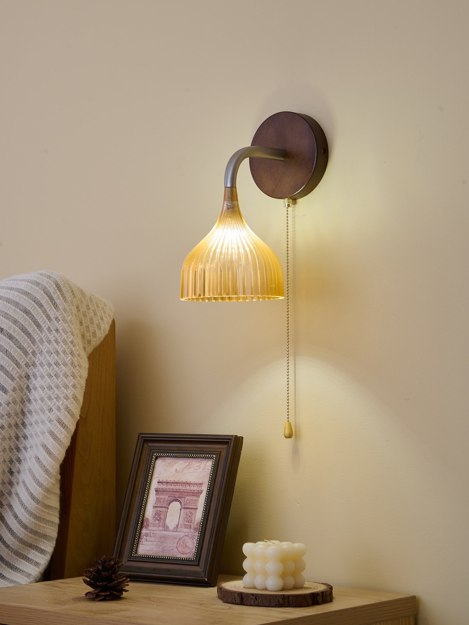 Lucina Wall Light, Hardwired Wall Sconce, detail 34
