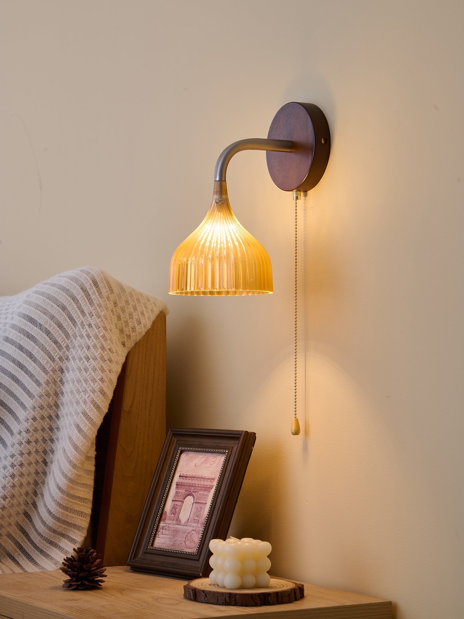 Lucina Wall Light, Hardwired Wall Sconce, detail 37
