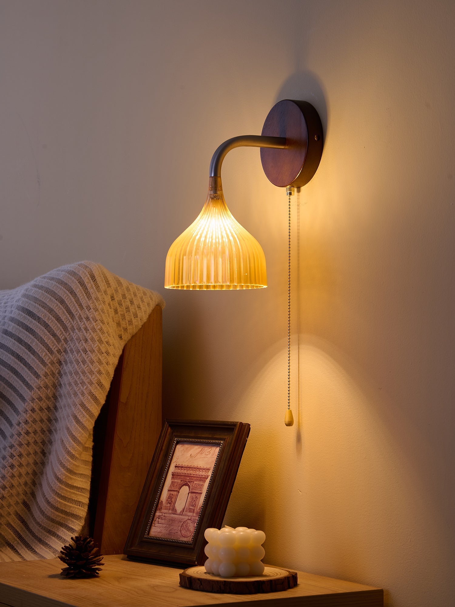 Lucina Wall Light, Hardwired Wall Sconce, detail 38