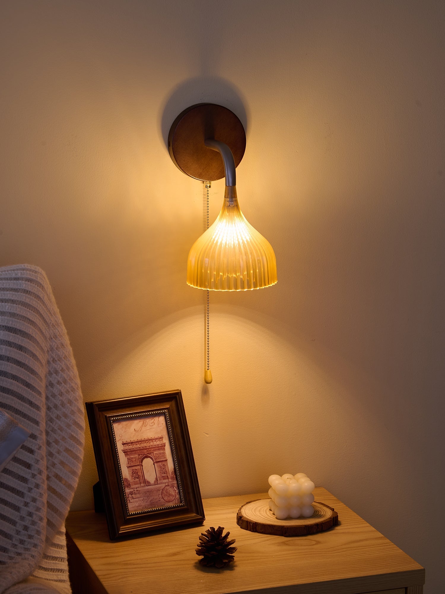 Lucina Wall Light, Hardwired Wall Sconce, detail 41