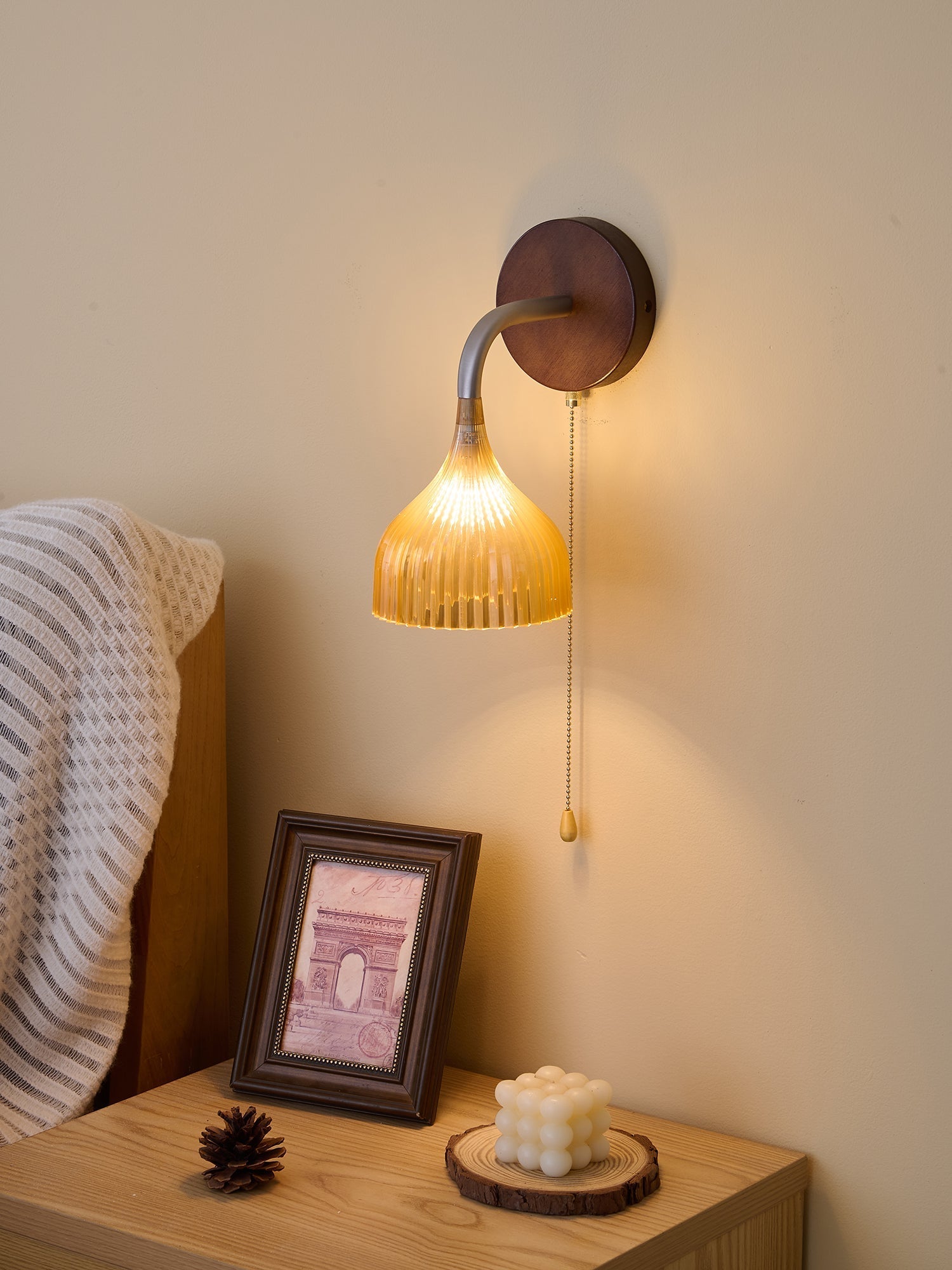 Lucina Wall Light, Hardwired Wall Sconce, detail 42