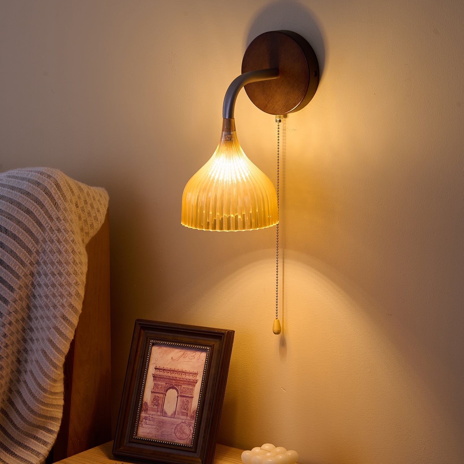 Lucina Wall Light, Hardwired Wall Sconce, detail 6