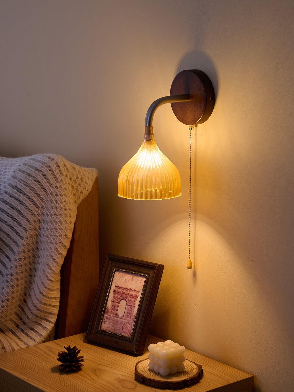Lucina Wall Light, Hardwired Wall Sconce, detail 43
