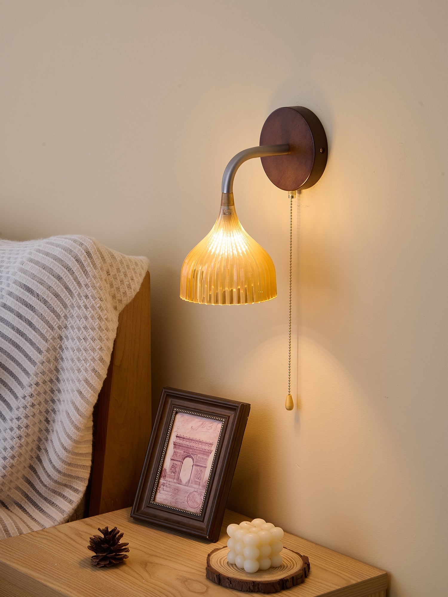 Lucina Wall Light, Hardwired Wall Sconce, detail 44