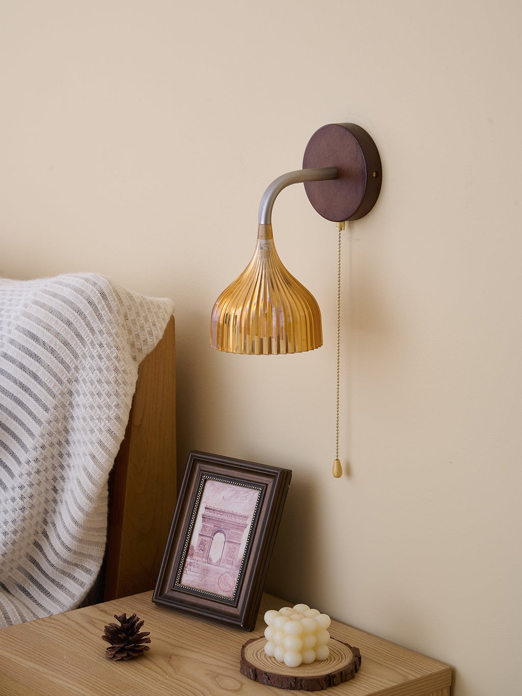 Lucina Wall Light, Hardwired Wall Sconce, detail 45